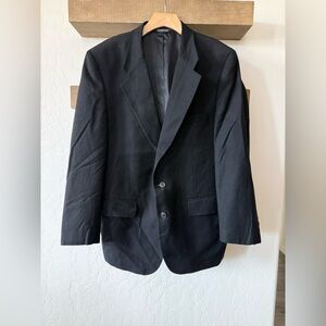 Burberry|Men’s Burberrys vintage black blazer,luxury quality piece•made in Italy